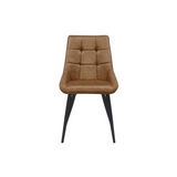 Dansk Eetkamerstoel - Cognac Microfiber