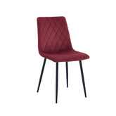 Elise Esszimmerstuhl – Bordeaux Samt