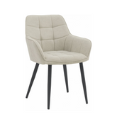 Oriana Eetkamerstoel - Beige Linnen