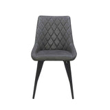 Nordi Esszimmerstuhl – Anthrazit – Mikrofaser