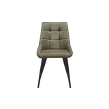 Dansk Eetkamerstoel - Groen Microfiber