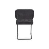 Kita Dining Chair – Black – Woven Fabric