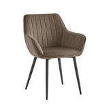 Luna Eetkamerstoel - Bruin Velvet