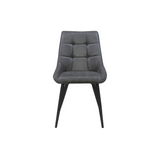 Dansk Eetkamerstoel - Antraciet Microfiber