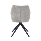 New Yade Eetkamerstoel - Taupe Chenille