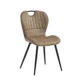 Alico Esszimmerstuhl - Beige Mikrofaser