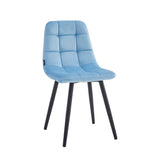 Bambi Kinderstoel - Blauw Velvet