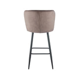 Barry Bar Stool - Brown Velvet