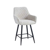 Belissima Tabourets De Bar - Chenille Beige