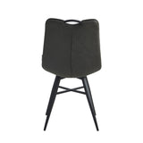 Bloq Eetkamerstoel - Antraciet Microfiber