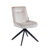 Brutus Eetkamerstoel - Beige Chenille