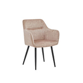 City Esszimmerstuhl - Schwarzer Samt