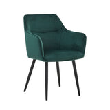 City Dining Chair - Green Velvet