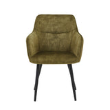 City Dining Chair - Olive Green Adore Velvet