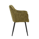 City Dining Chair - Olive Green Adore Velvet