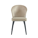 Curve Eetkamerstoel - Beige Velvet