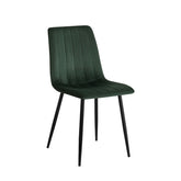 Eline Dining Chair - Green Velvet