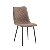 Elise Esszimmerstuhl - Brauner Samt