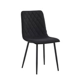 Elise Esszimmerstuhl - Schwarzer Samt