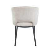 Elizabeth Eetkamerstoel - Beige Chenille