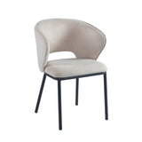 Elizabeth Eetkamerstoel - Beige Velvet