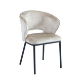 Elizabeth Eetkamerstoel - Taupe Chenille