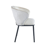 Elizabeth Eetkamerstoel - Taupe Chenille