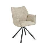 Enzo Eetkamerstoel - Beige Boucle