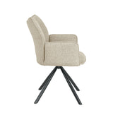 Enzo Eetkamerstoel - Beige Boucle