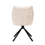 Enzo Eetkamerstoel - Beige Chenille