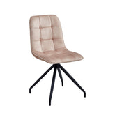 Farucci Eetkamerstoel - Beige Adore Velvet