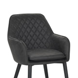 Jay Eetkamerstoel - Antraciet Microfiber