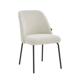 Julia Eetkamerstoel - Beige Linnen