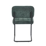 Kita Esszimmerstuhl – Grün – Gewebter Stoff