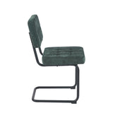 Kita Esszimmerstuhl – Grün – Gewebter Stoff