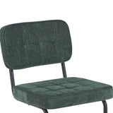 Kita Esszimmerstuhl – Grün – Gewebter Stoff
