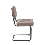 Kita Esszimmerstuhl – Taupe – Gewebter Stoff