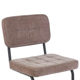 Kita Esszimmerstuhl – Taupe – Gewebter Stoff