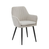Lavinia Dining Chair - Beige Woven