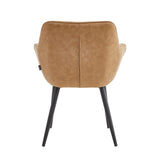 Luna Eetkamerstoel - Sand Microfiber