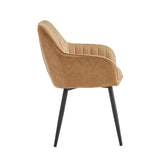 Luna Eetkamerstoel - Sand Microfiber