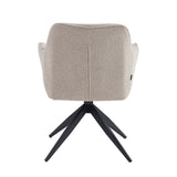 Lungo Esszimmerstuhl - Beige Bouclé