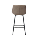 Manila Barkrukken - Taupe Microfiber
