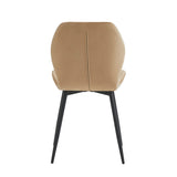 Manny Eetkamerstoel - Beige Velvet