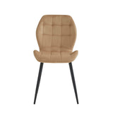 Manny Eetkamerstoel - Beige Velvet