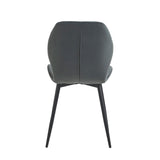 Manny Eetkamerstoel - Grijs Velvet