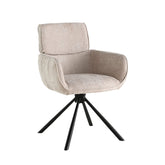 Marta Esszimmerstuhl - Beige Chenille