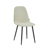 Milou Esszimmerstuhl - Hellbeiges Leinen