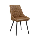 Nordi Esszimmerstuhl – Cognac – Mikrofaser