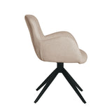 Olena Dining Chair - Taupe Linen